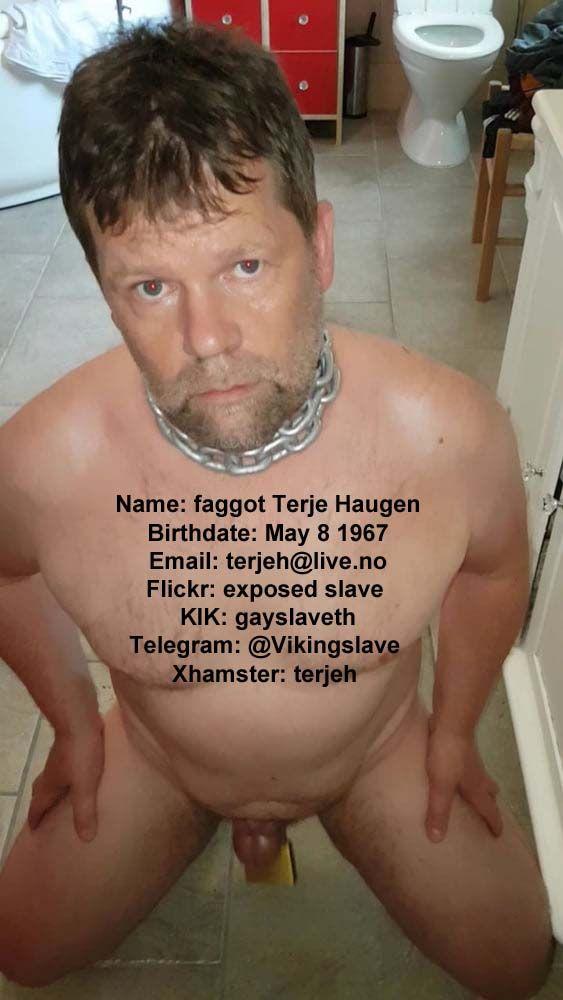TerjeHaugen exposed faggot - Amateur Gay Porn Pictures And Stories
