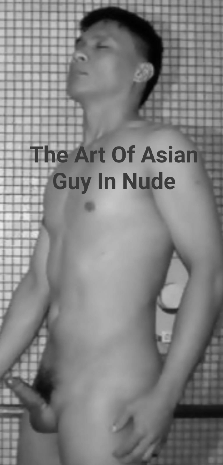 The Art Of Asian Guy In Nude bild